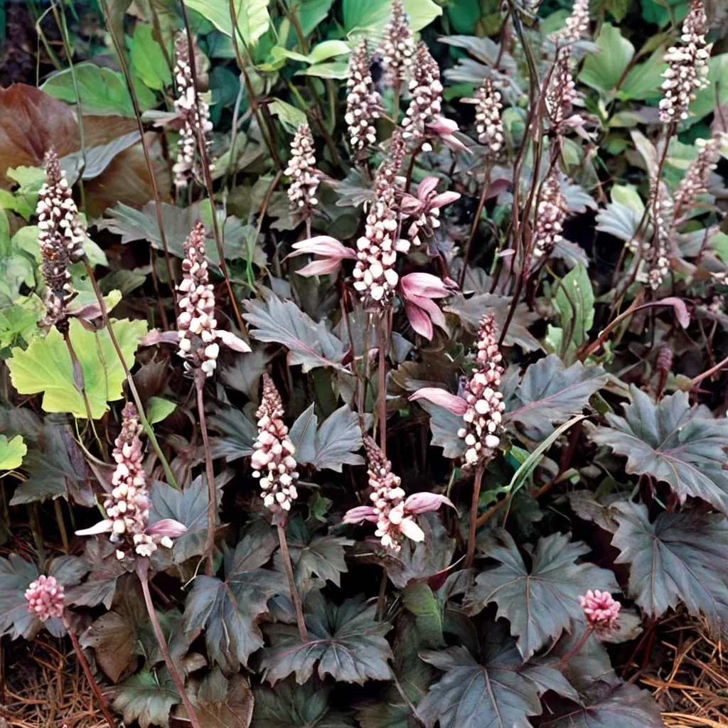 Heucherella Burnished Bronze