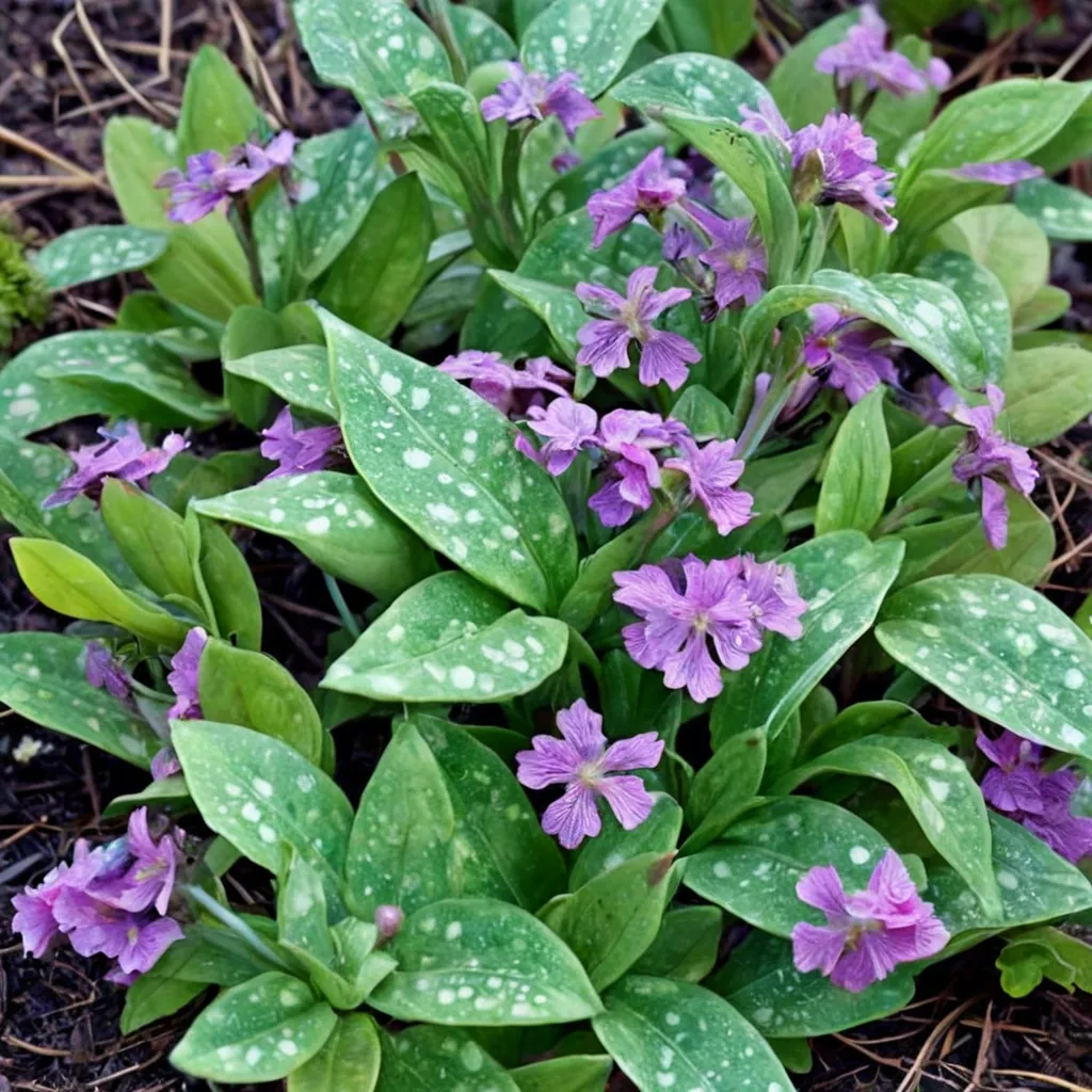 Smokey Blue Lungwort