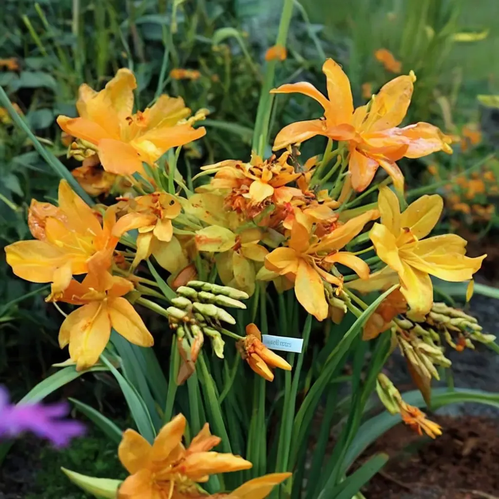 Walberton's Yellow Montbretia