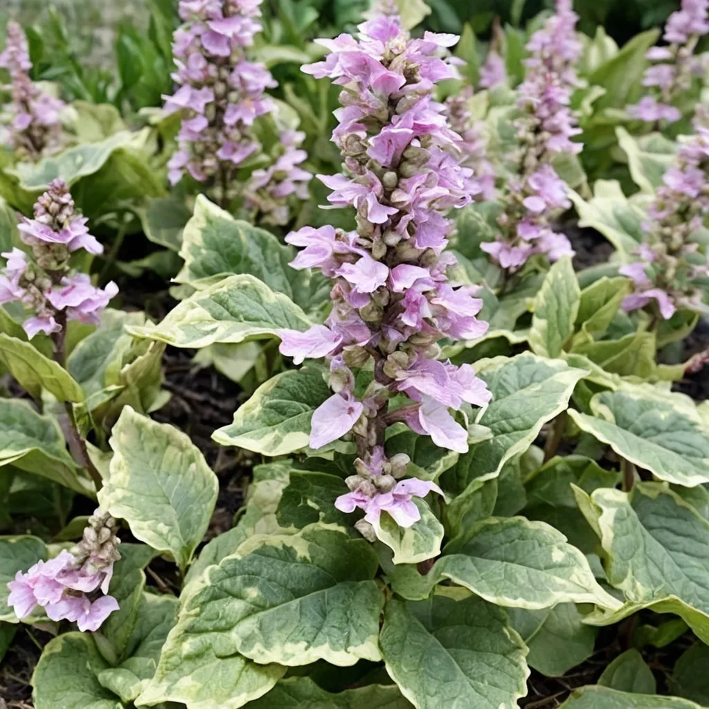 Pink Silver Ajuga
