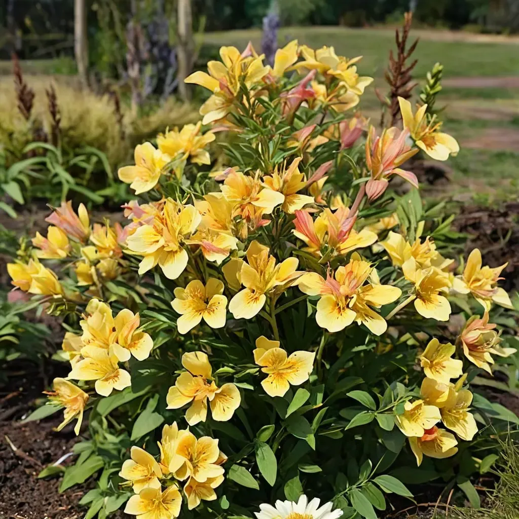 Golden Tiara Peruvian Lily