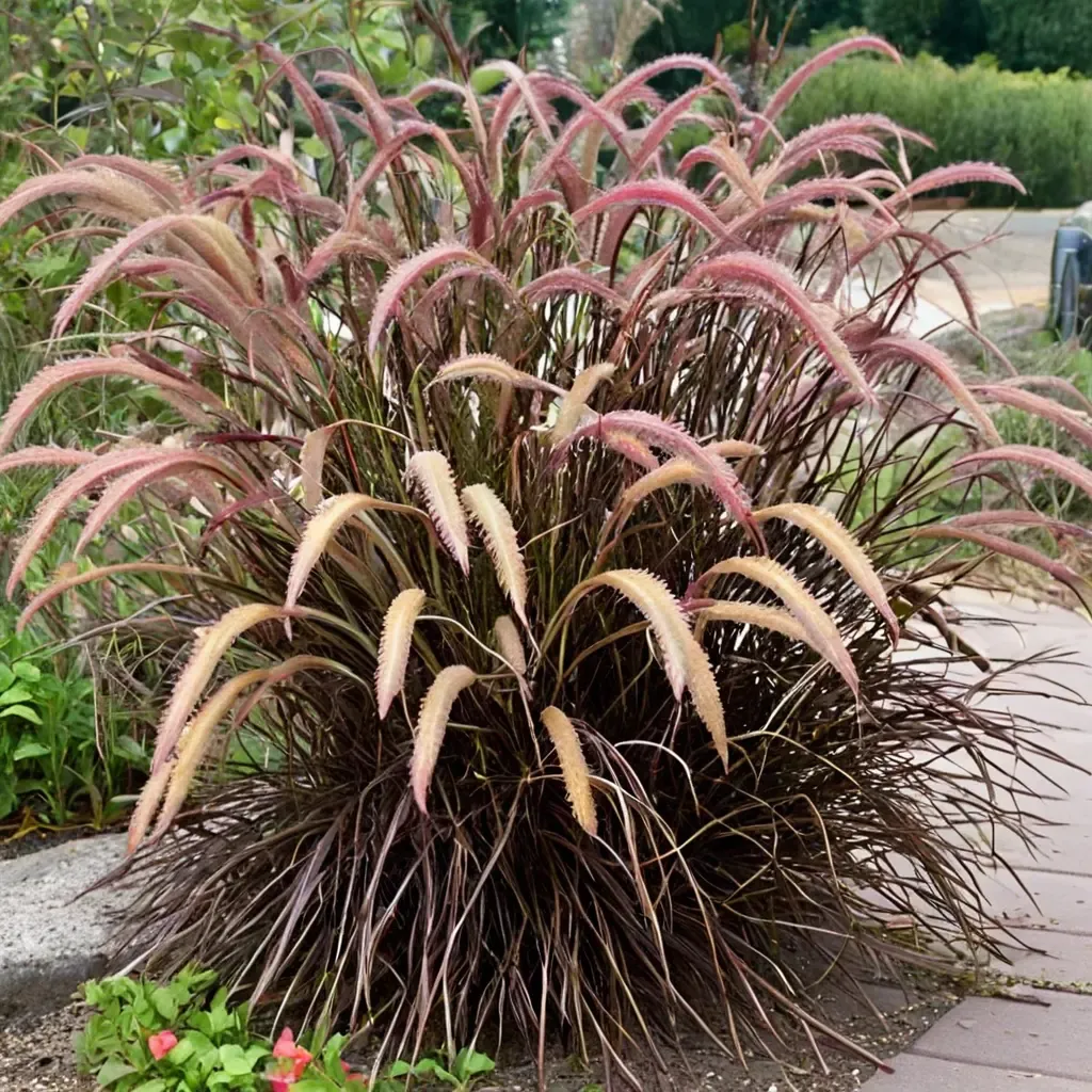Rubrum Purple Fountain Grass