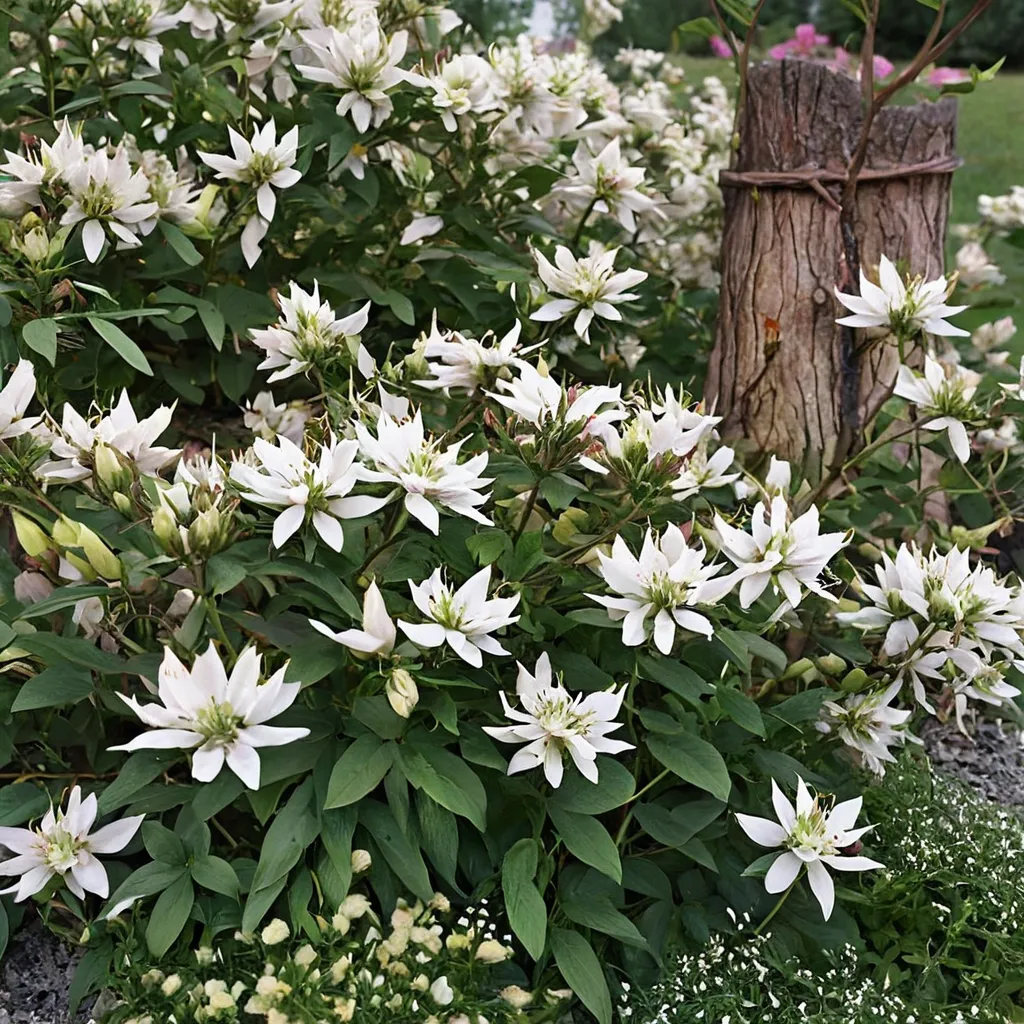 Senorita Blanca Spider Flower