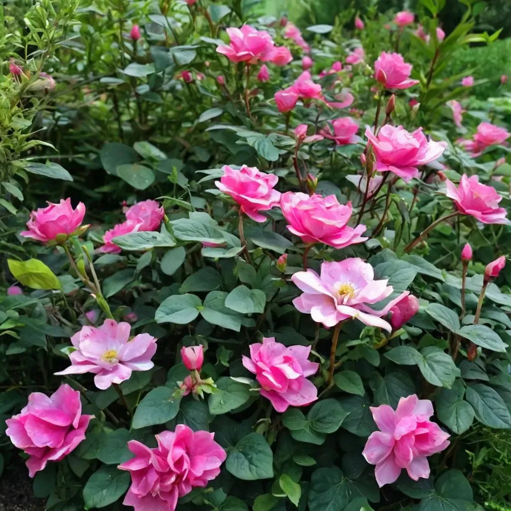 Pink Knock Out Rose