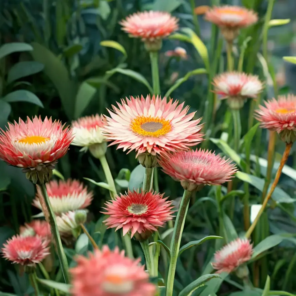 Salmon Rose Strawflower