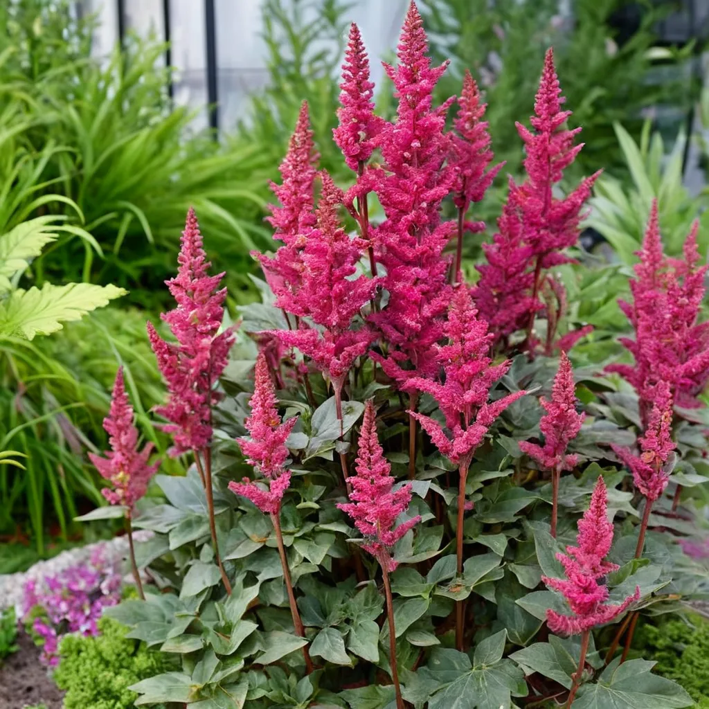 Chinese Astilbe 'Vision Vulcano'