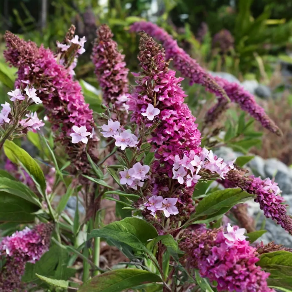 Pink Butterfly Bush