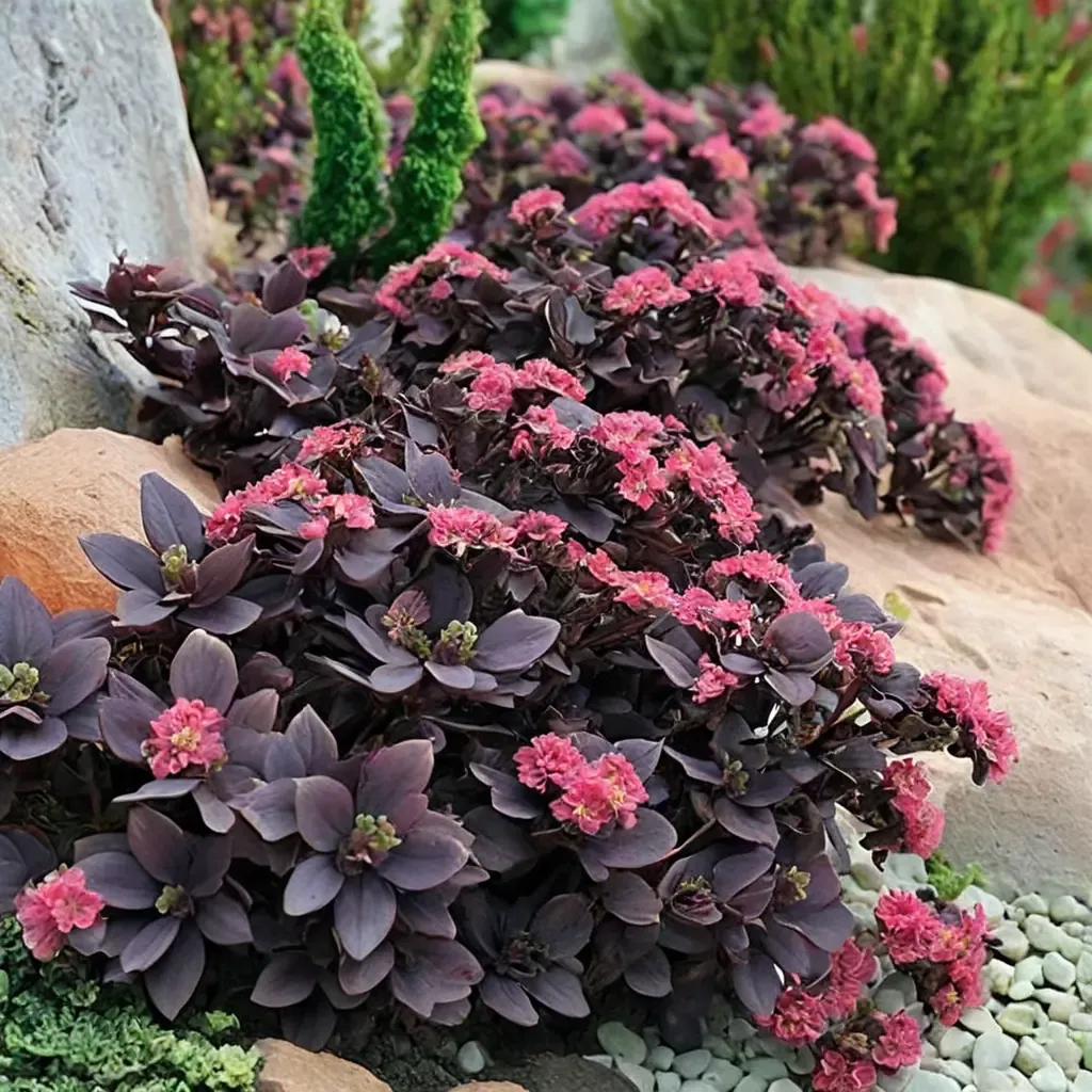 Plum Dazzled Stonecrop
