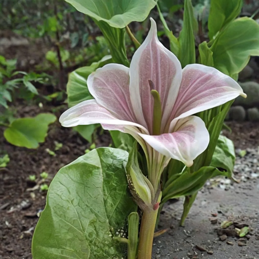 White-spathed Cobra Lily