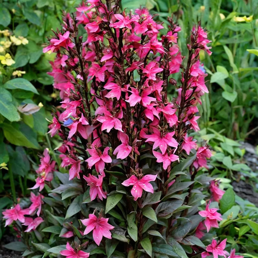 Lobelia Starship Deep Rose