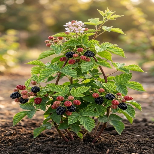 Baby Cakes Thornless Blackberry