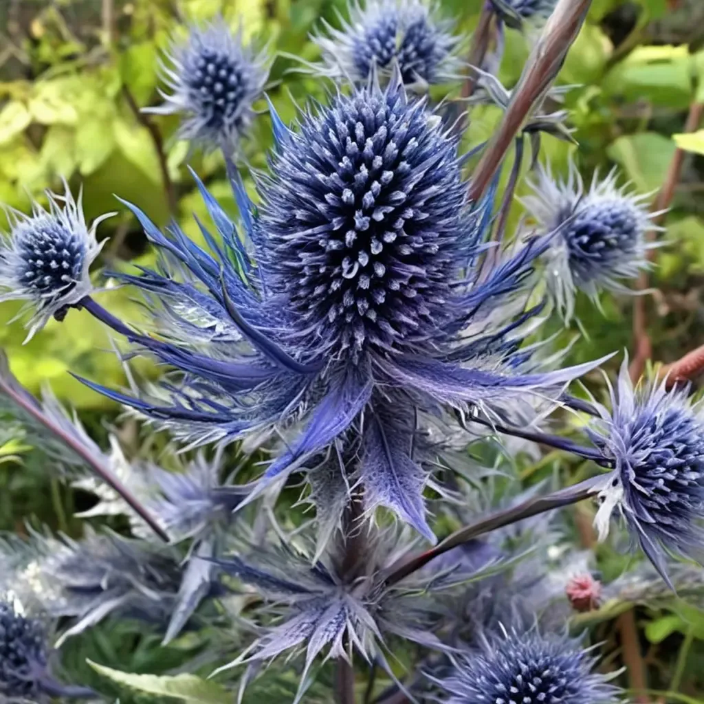 Blue Jackpot Sea Holly