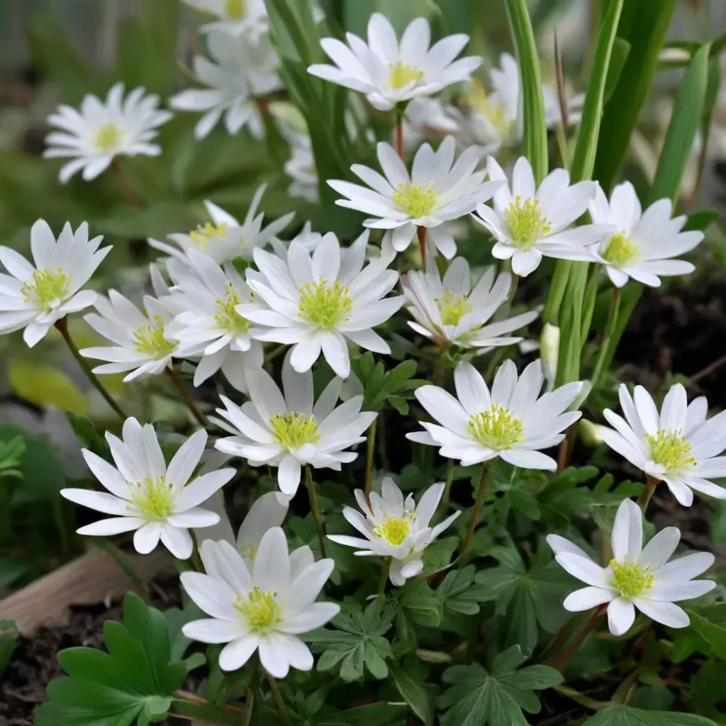 White Splendour Grecian Windflower