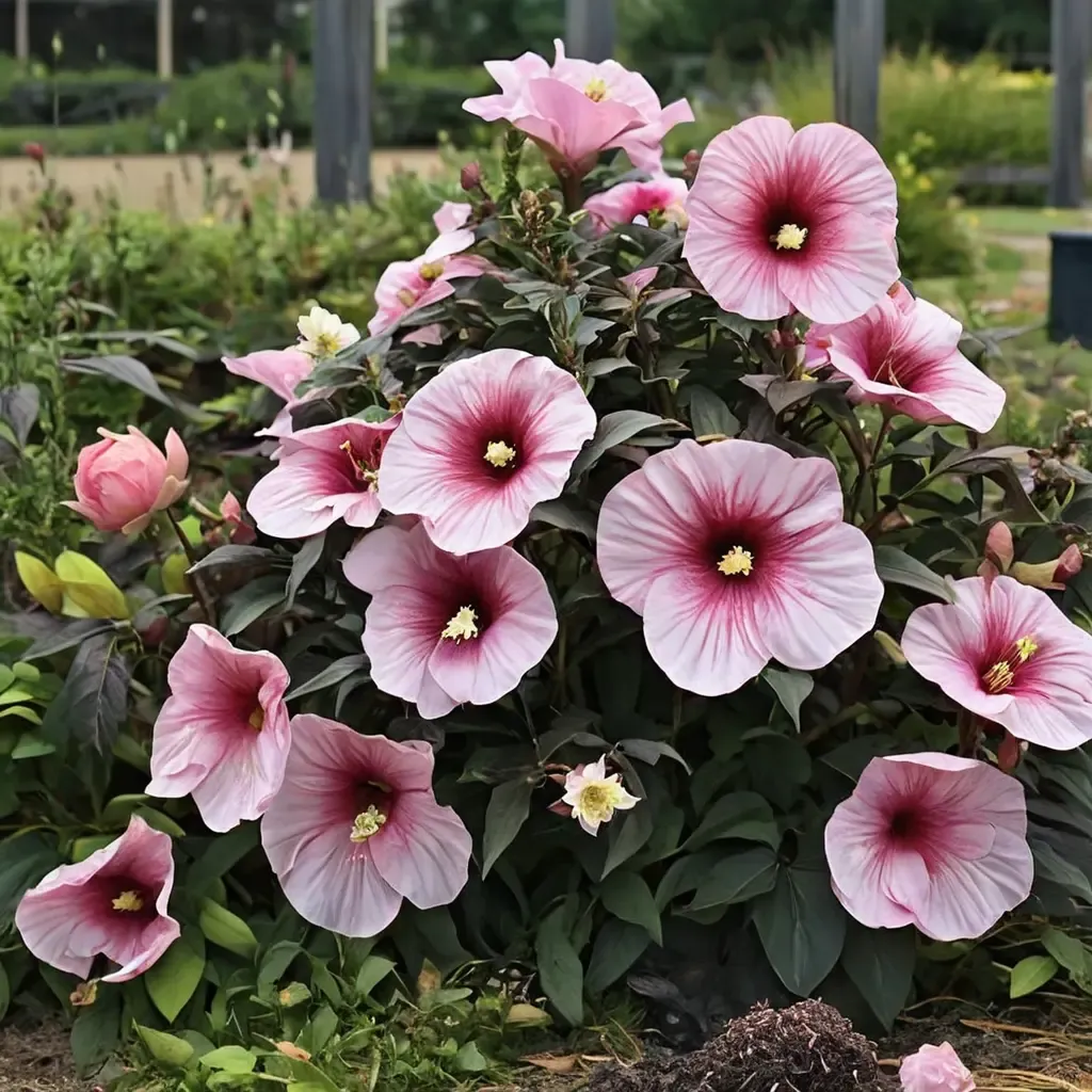 Cherry Choco Latte Rose Mallow