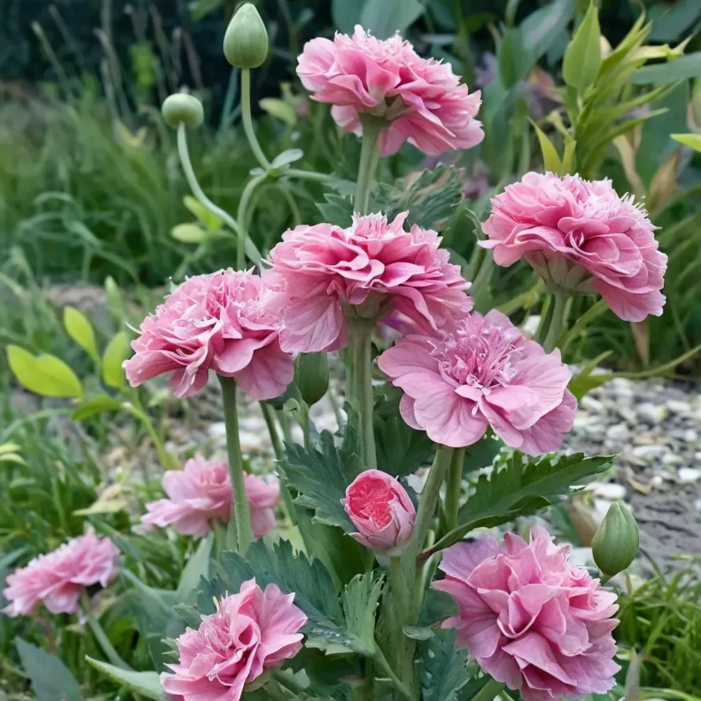 Pink Peony Poppy