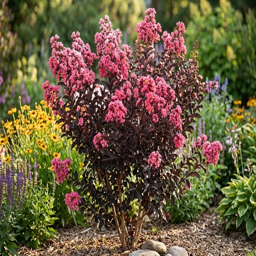 Center Stage Coral Crapemyrtle