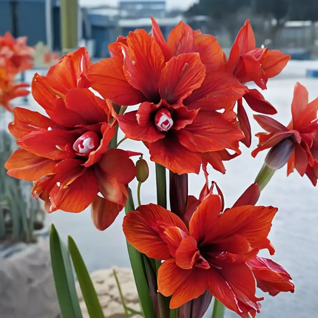 Double King Amaryllis