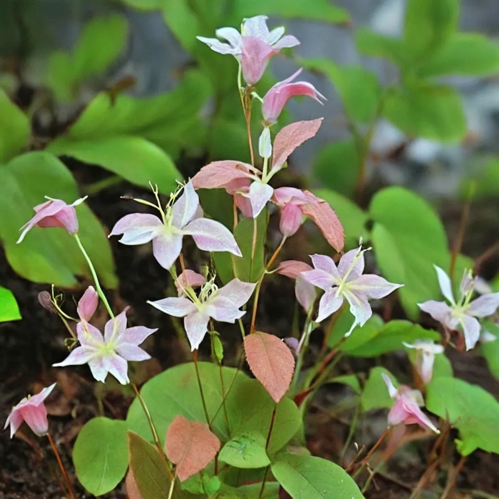 Pink Star Barrenwort