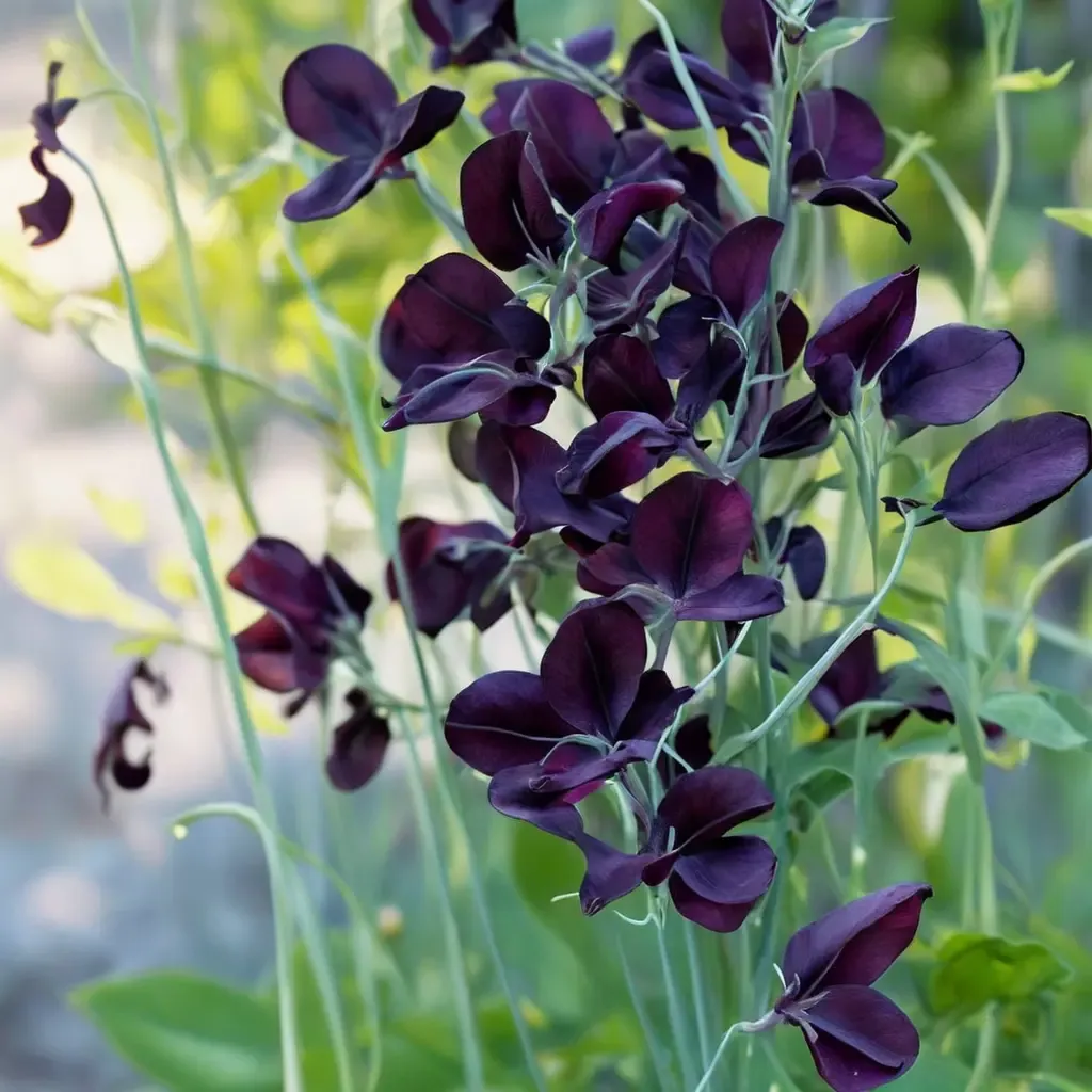 Almost Black Sweet Pea