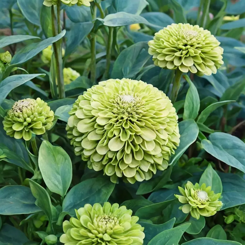 Benary's Giant Lime Zinnia