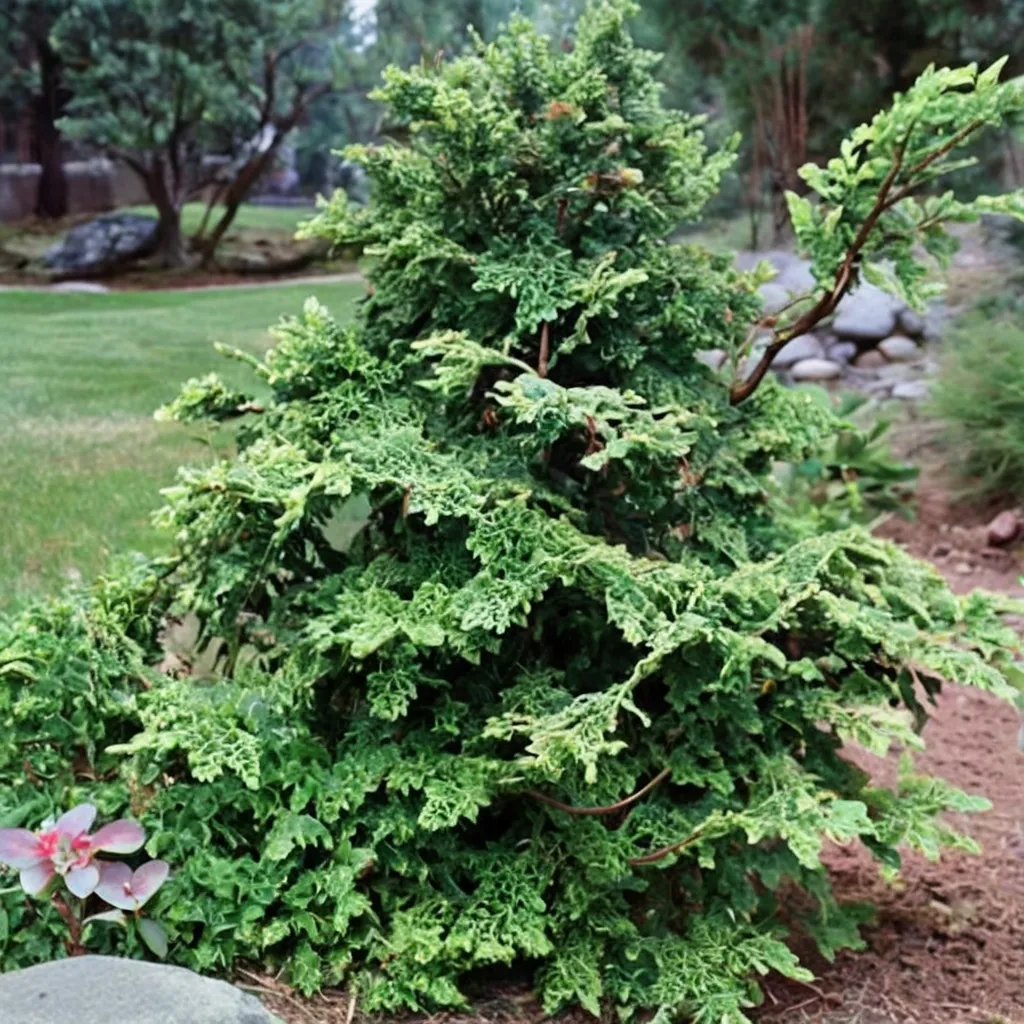 Dwarf Twisted Hinoki Cypress