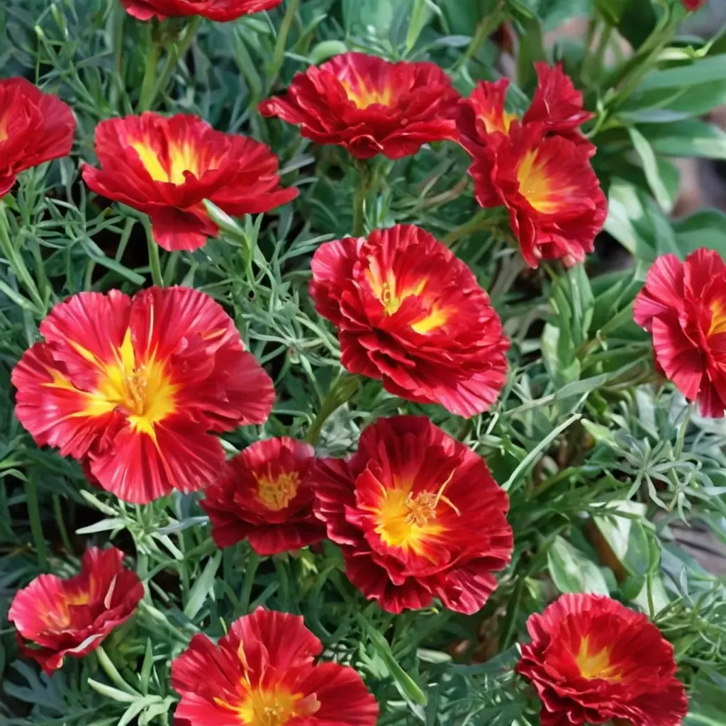 California Poppy 'Cherry Swirl'