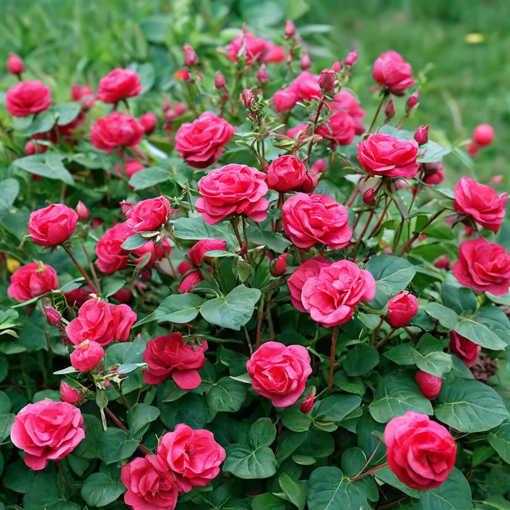 Oso Easy Double Red Rose