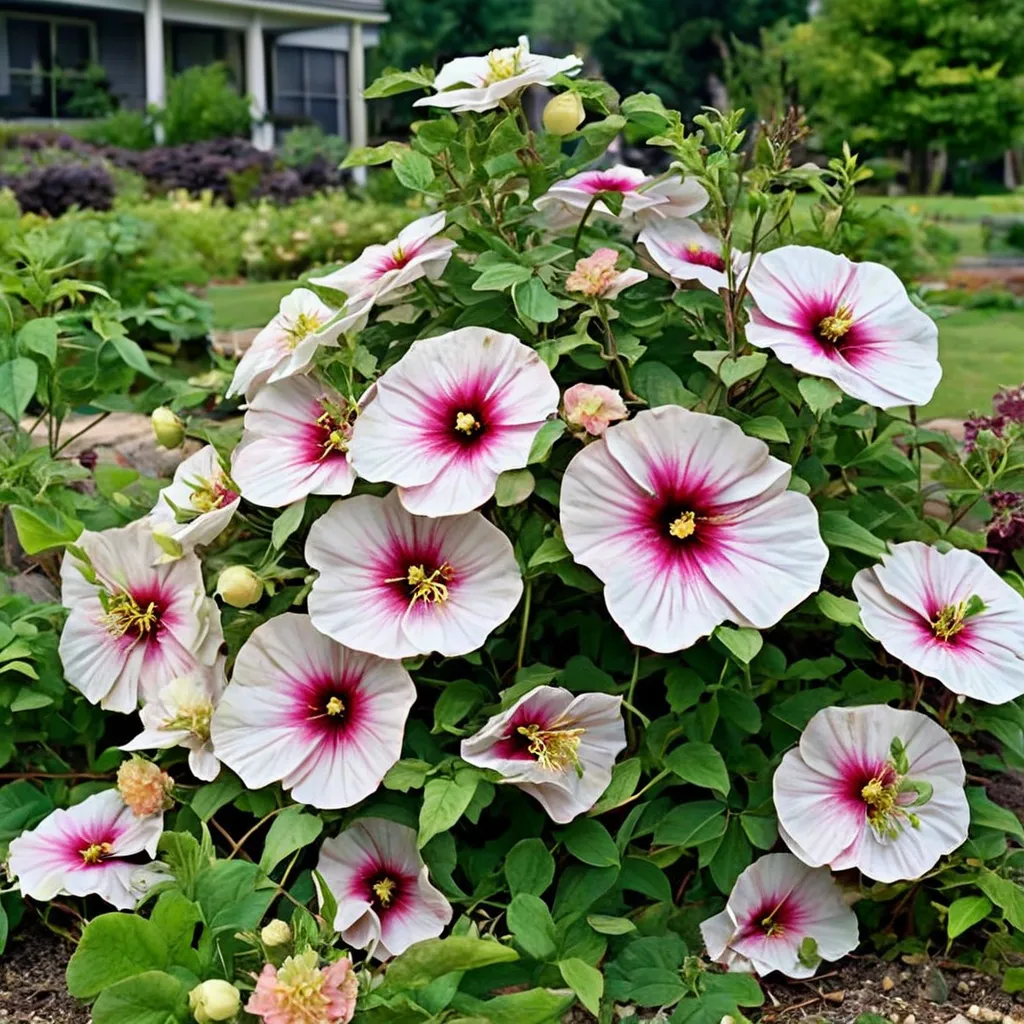 Swamp Rose Mallow Angel Eyes
