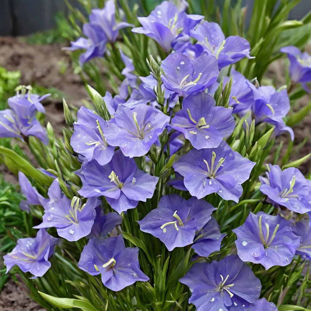 Peach-leaved Bellflower Takion Blue