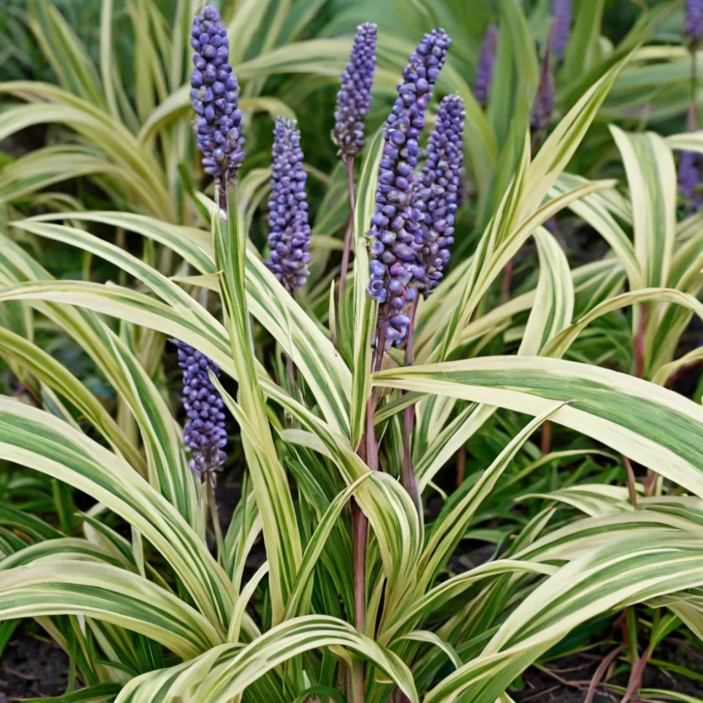 Variegated Lilyturf