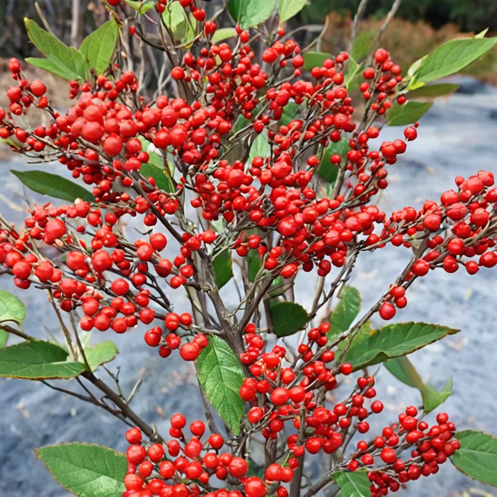 Blue Holly Berry Poppins