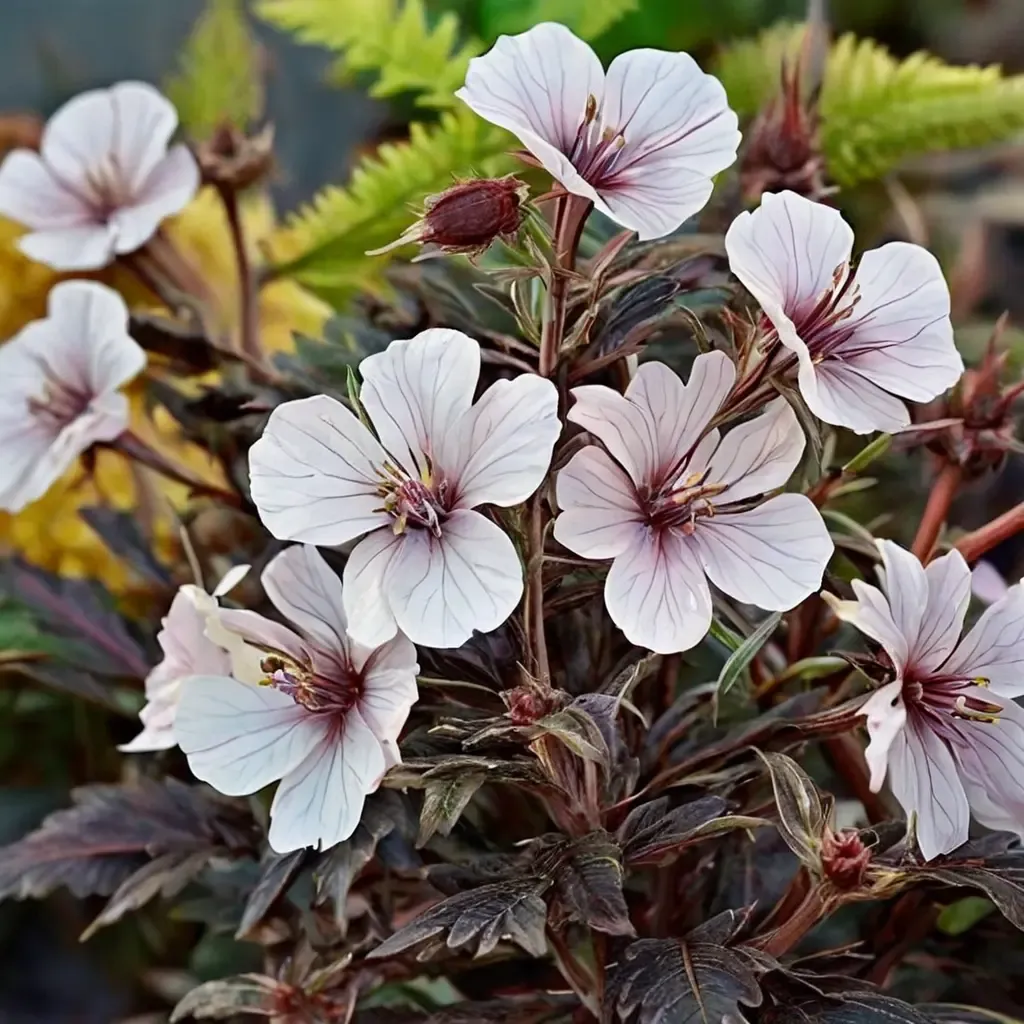 Midnight Ghost Geranium