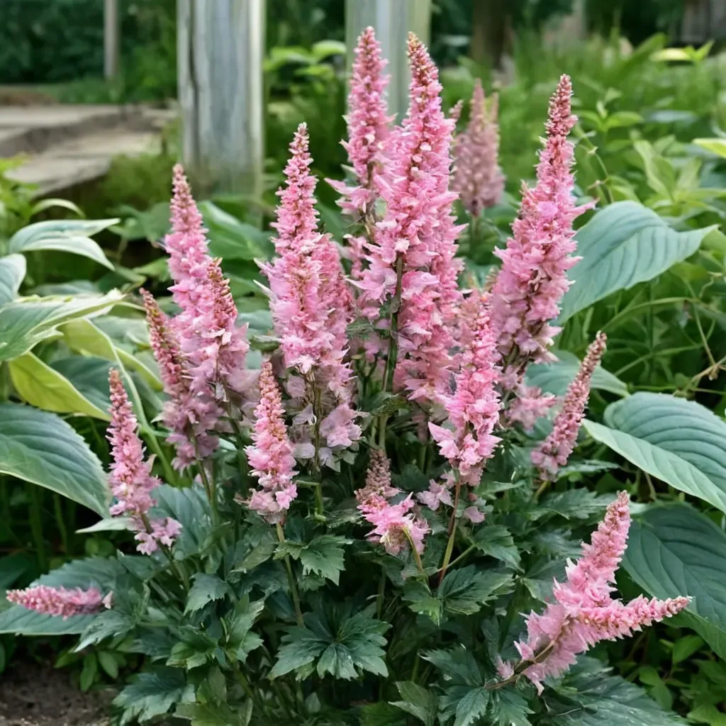 Little Vision in Pink Astilbe