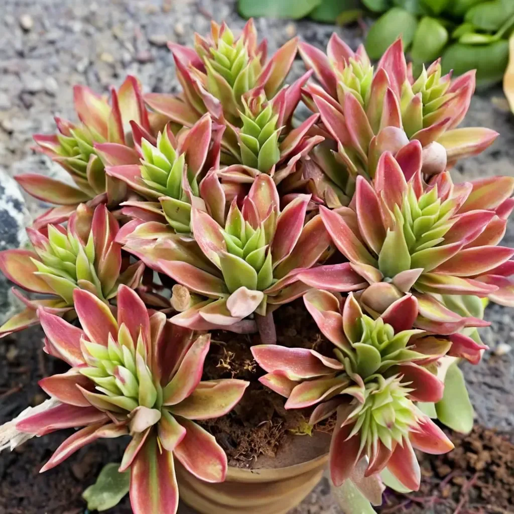 Red Pagoda Plant Crassula Red Pagoda