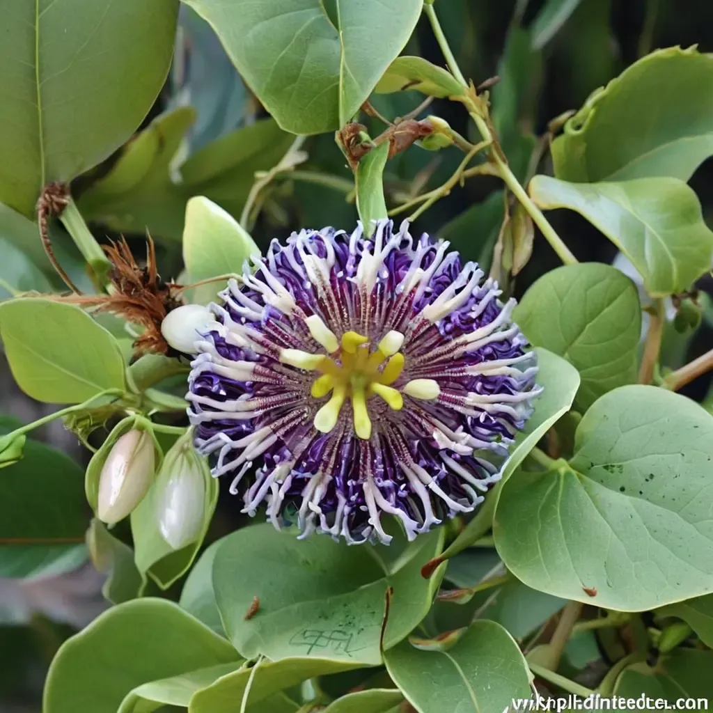 Sea Anemone Passion Flower