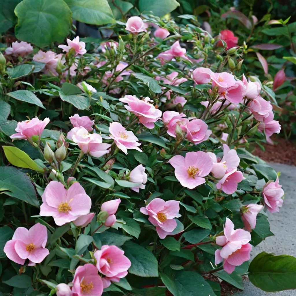 Blushing Knock Out Rose