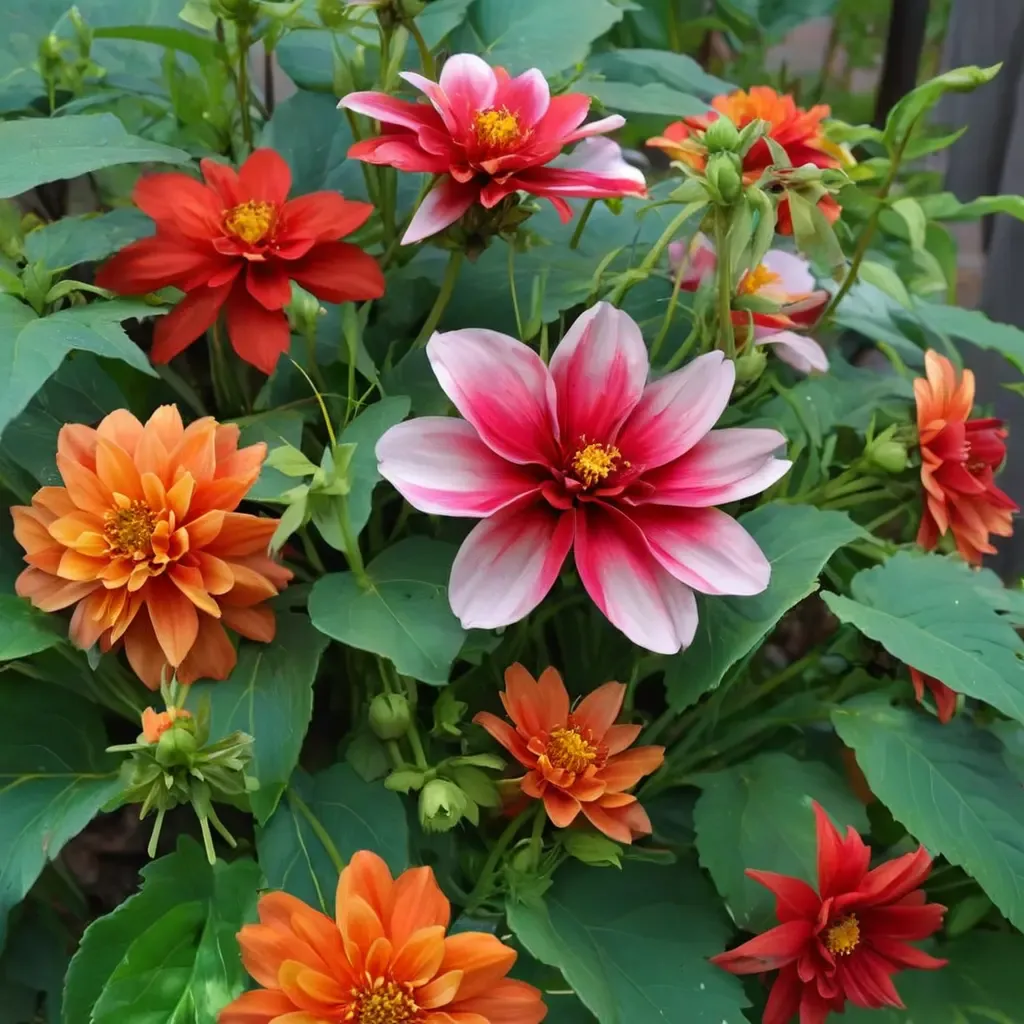 Pinnate Dahlia