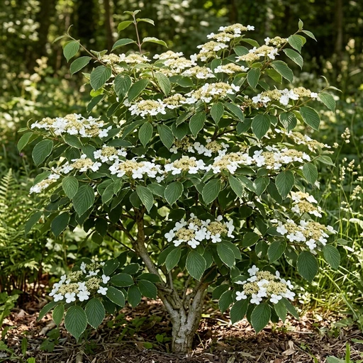 Summer Snowflake Doublefile Viburnum