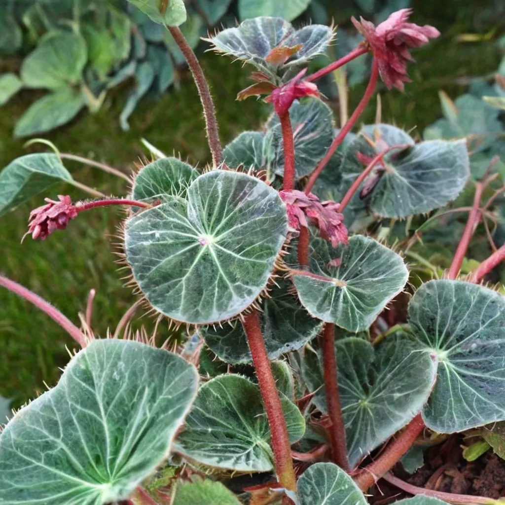 Kinki Purple Strawberry Begonia