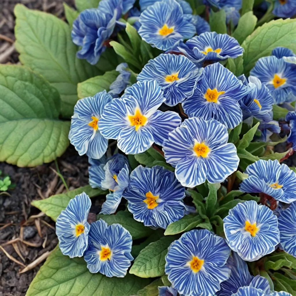 Zebra Blue Primula