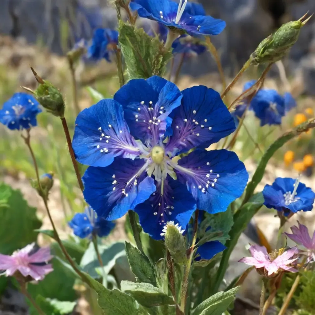 Sticky Phacelia