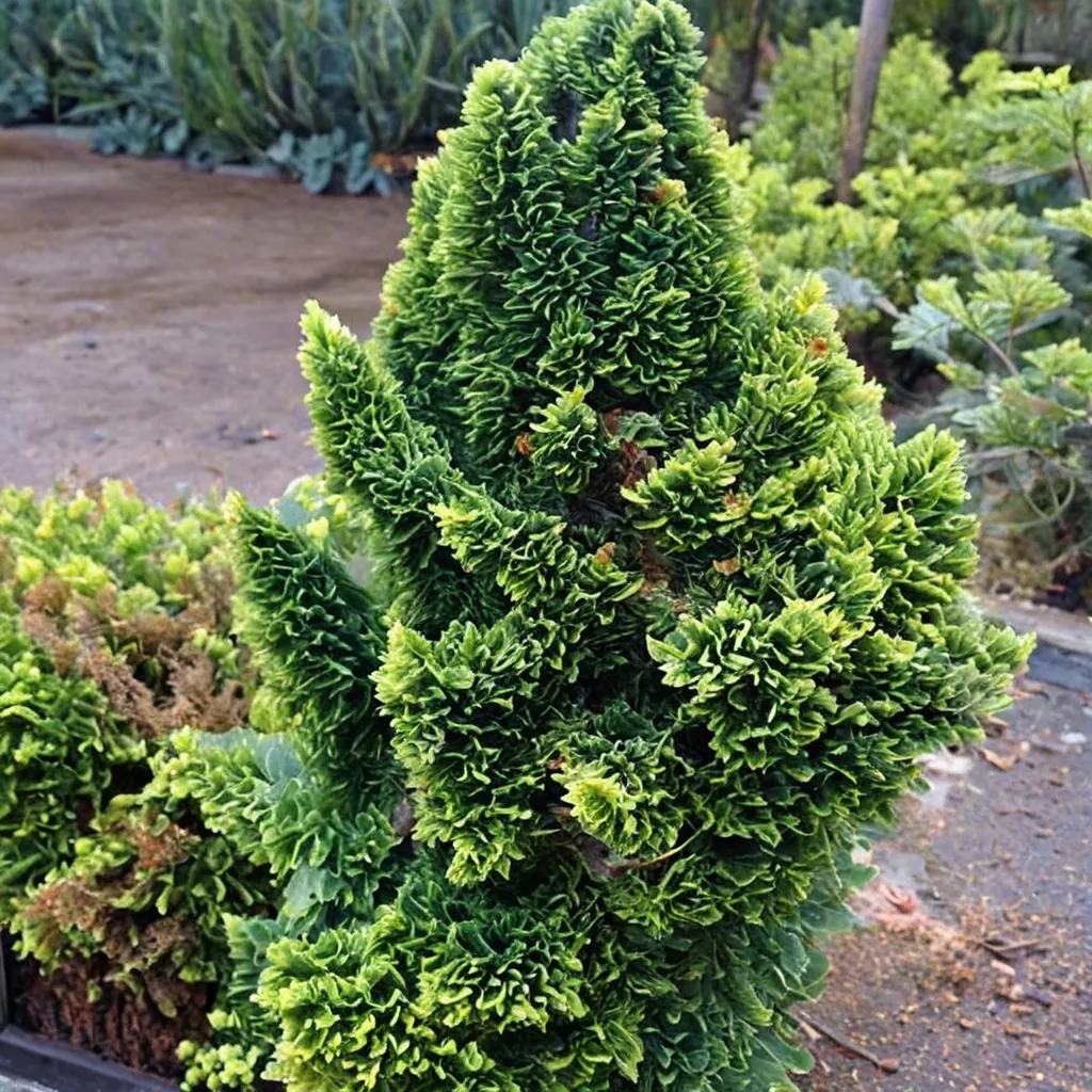 'Bess' Hinoki Cypress