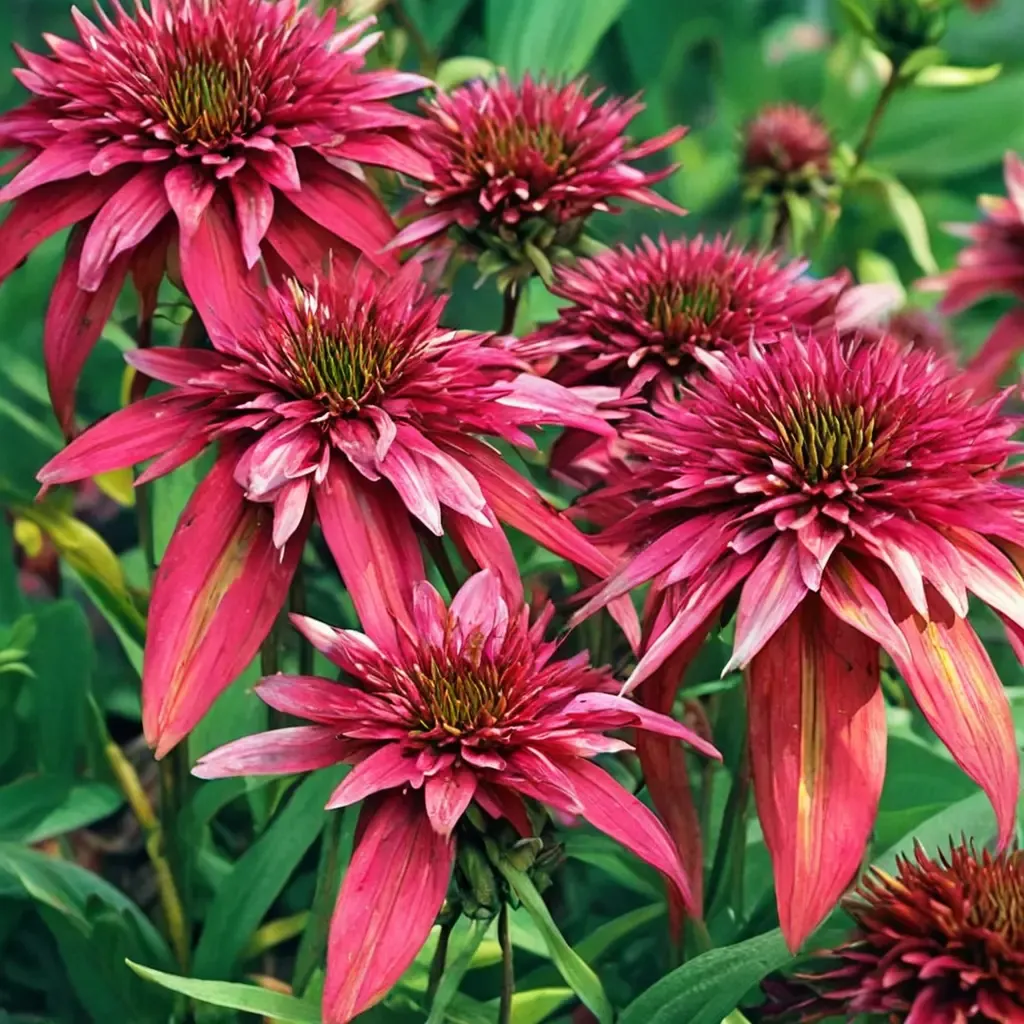 Double Scoop Cranberry Coneflower