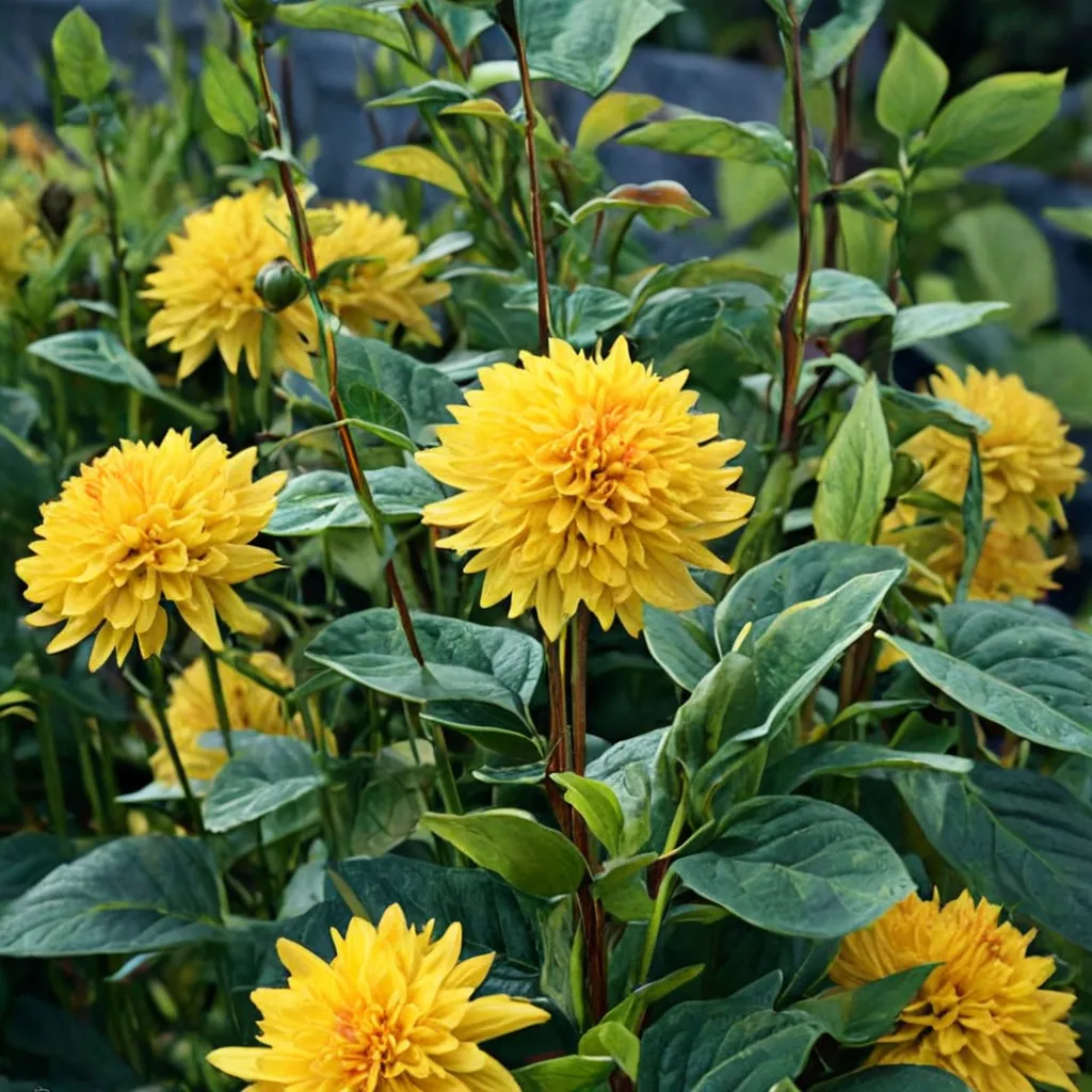 Double-Flowered Sunflower