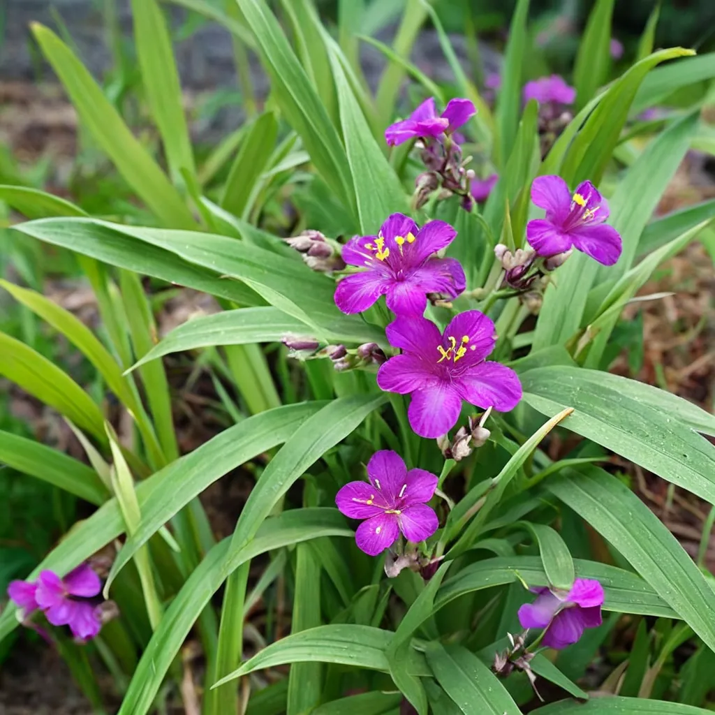 Carmine Glow Spiderwort