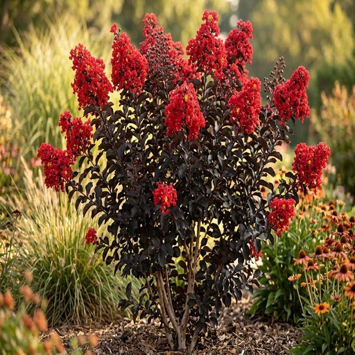 Black Diamond Best Red Crape Myrtle