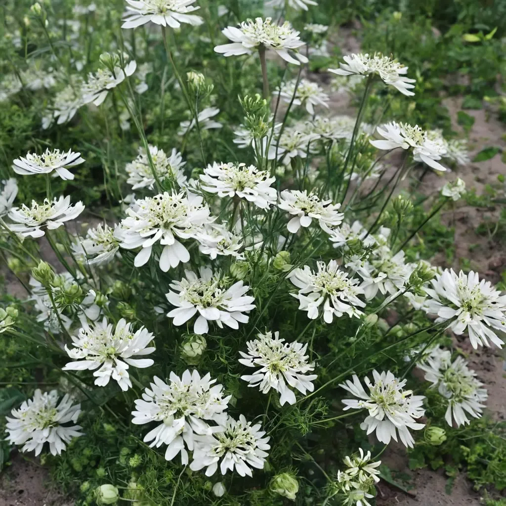 White Lace Flower