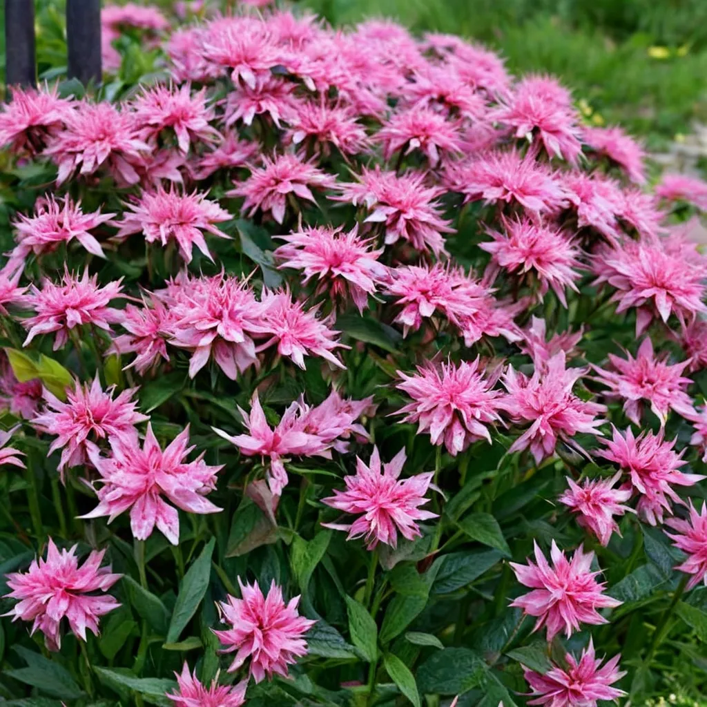 Pink Chenille Bee Balm