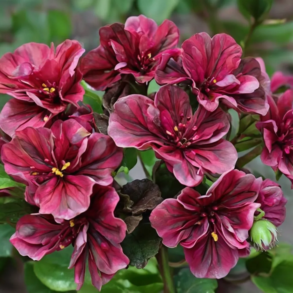 Burgundy Geranium