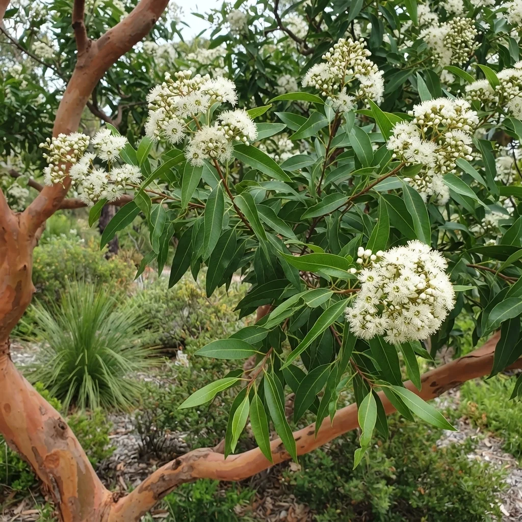 Smooth-barked Apple, Sydney Red Gum, Rusty Gum, Apple Myrtle, Smooth-barked Angophora